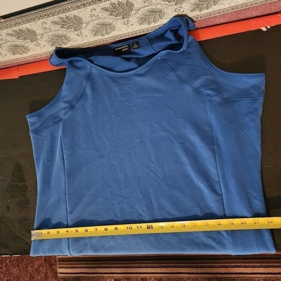 Susan Graver Weekend Sleeveless Blue Dress Size 1X - Picture 8 of 9